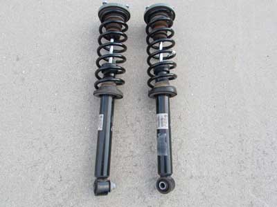 BMW Rear Struts and Springs (Left and Right Pair) 33526784015 2011-2013 BMW 550i xDrive